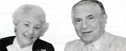 Rhoda G. Sarnat, LCSW And Bernard Sarnat, MD - From NASW Archives